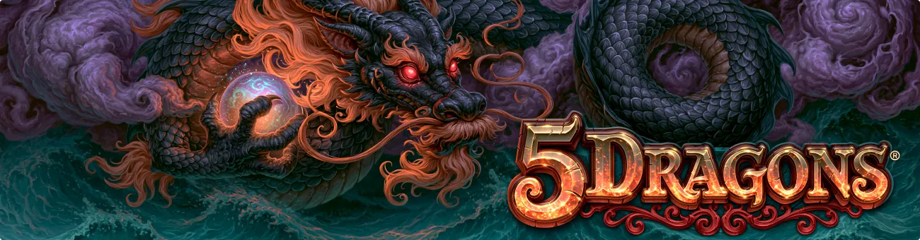 5 dragons slot Banner 1